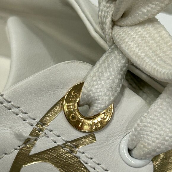 $1590 Louis Vuitton white Time-Out sneakers size 8.5 / 38.5 - Picture 7 of 7